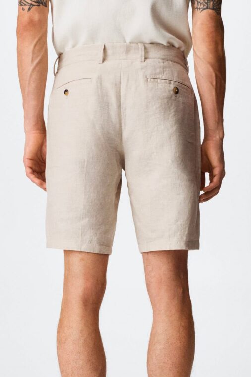 100% linen shorts - Image 3