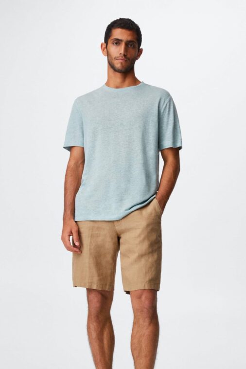 100% linen shorts - Image 3